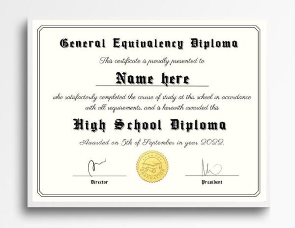 Decorative certificate of appreciation on living room wall.