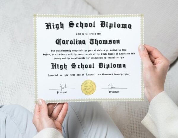 Bachelor's Degree Diploma Template