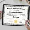 Customizable Bachelor's Degree Diploma