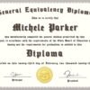 Christian Cornerstone Academy GED Diploma Template