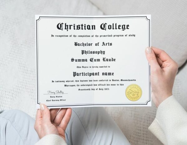 Printable Diploma Certificate Template