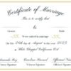 Design the perfect wedding ceremony certificate template online