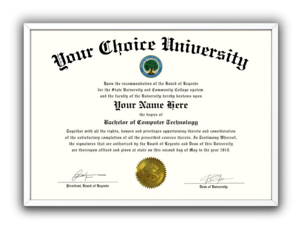 University Diploma Template | Create Your Own Diploma Now