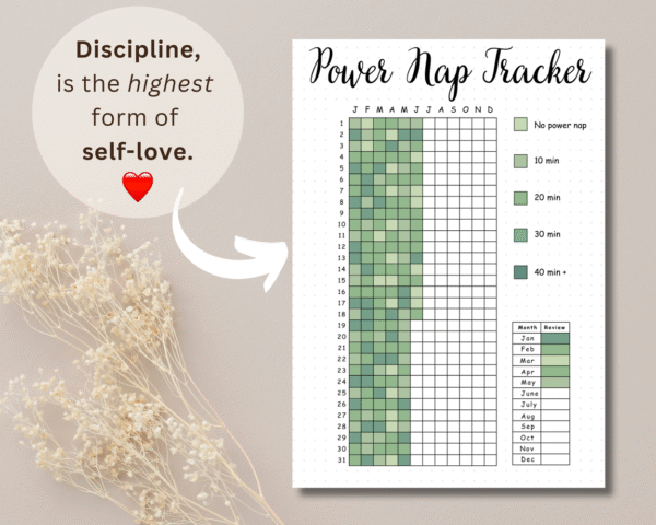 Digital Power Nap Tracker integrated with a grateful journal to support rest, reflection, and productivity.