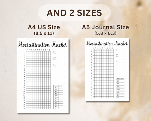 Minimalist productivity journal layout featuring a prompted journal and space for daily task tracking.